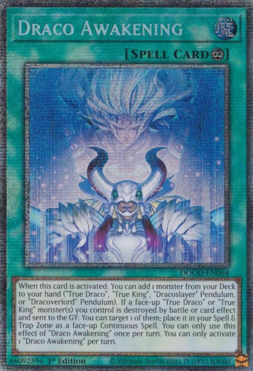 Draco Awakening (Starlight Rare) [DOOD-EN064] Starlight Rare | Exor Games Truro