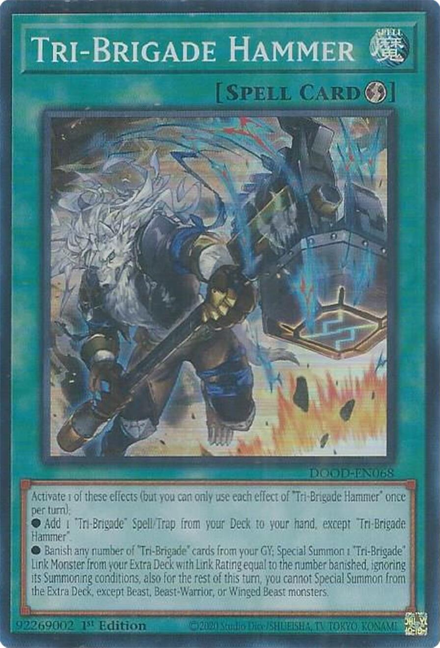 Tri-Brigade Hammer [DOOD-EN068] Super Rare | Exor Games Truro