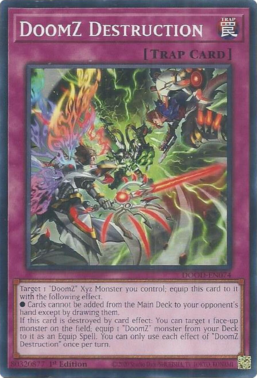 DoomZ Destruction [DOOD-EN074] Common | Exor Games Truro