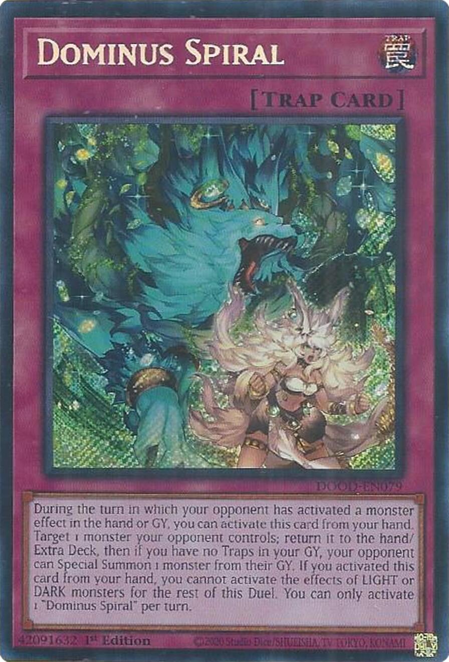 Dominus Spiral [DOOD-EN079] Secret Rare | Exor Games Truro