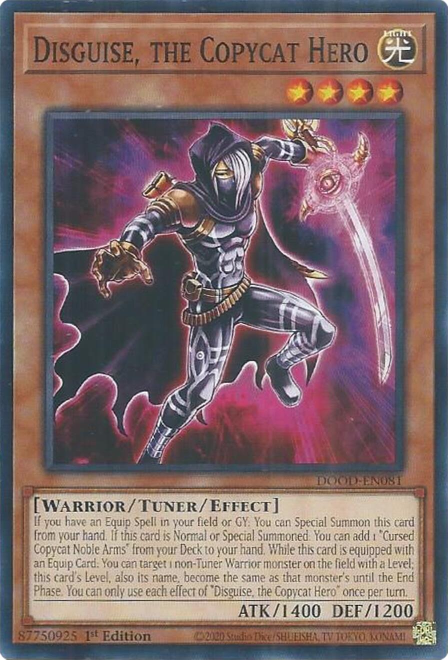 Disguise, the Copycat Hero [DOOD-EN081] Common | Exor Games Truro