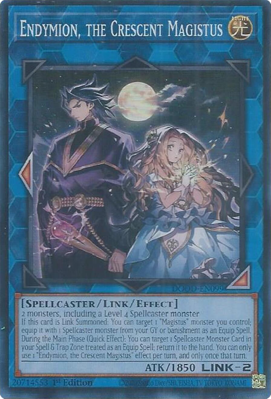 Endymion, the Crescent Magistus [DOOD-EN099] Super Rare | Exor Games Truro