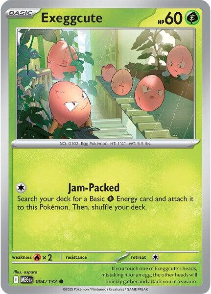 Exeggcute (004/132) [Mega Evolutions: Base Set] | Exor Games Truro