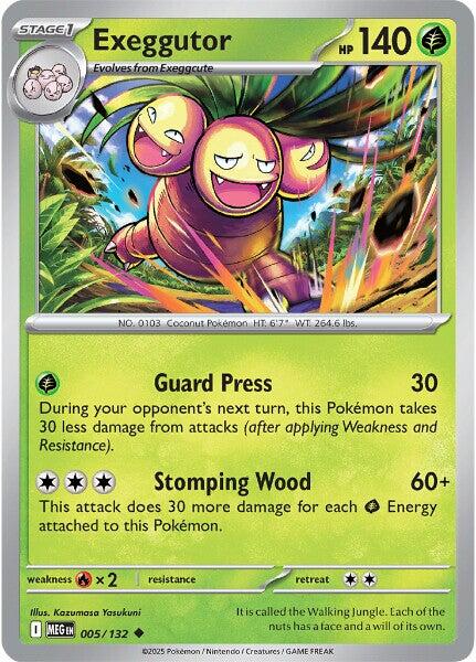 Exeggutor (005/132) [Mega Evolutions: Base Set] | Exor Games Truro