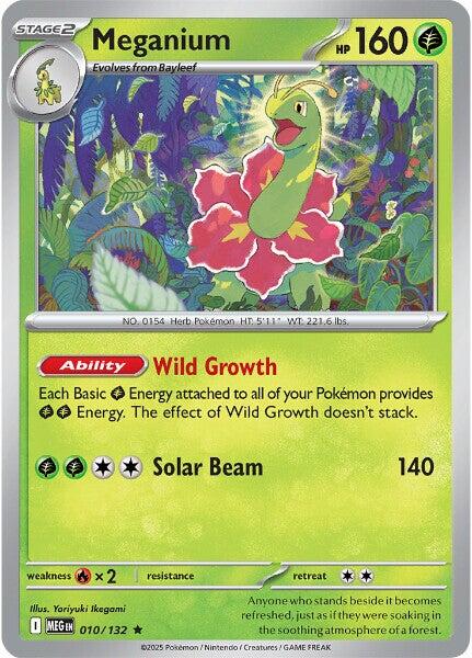 Meganium (010/132) [Mega Evolutions: Base Set] | Exor Games Truro