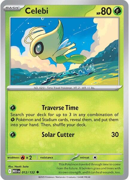 Celebi (012/132) [Mega Evolutions: Base Set] | Exor Games Truro