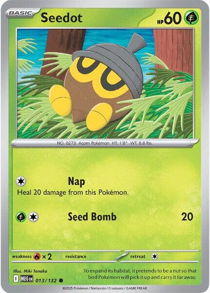 Seedot (013/132) [Mega Evolution: Base Set] | Exor Games Truro