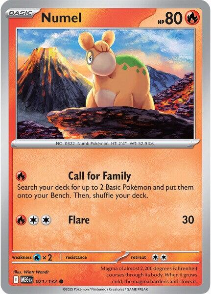 Numel (021/132) [Mega Evolution: Base Set] | Exor Games Truro