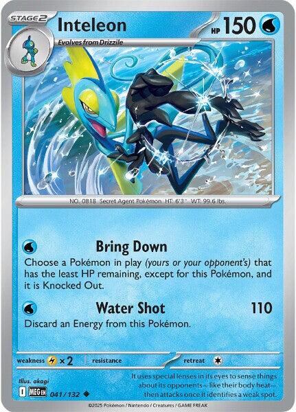 Inteleon (041/132) [Mega Evolutions: Base Set] | Exor Games Truro