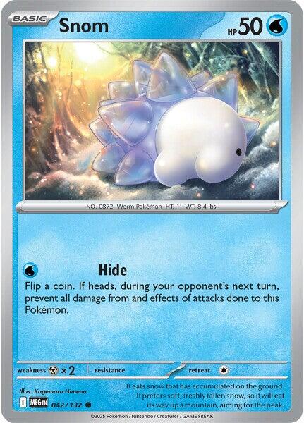 Snom (042/132) [Mega Evolution: Base Set] | Exor Games Truro