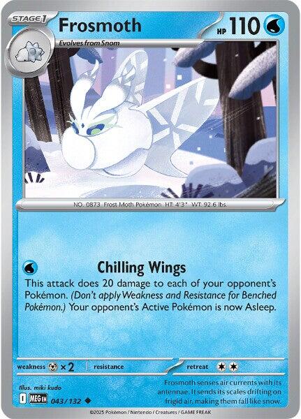 Frosmoth (043/132) [Mega Evolution: Base Set] | Exor Games Truro