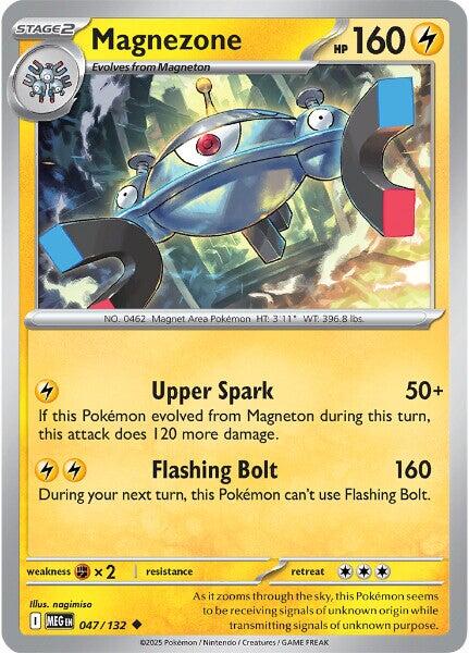 Magnezone (047/132) [Mega Evolution: Base Set] | Exor Games Truro