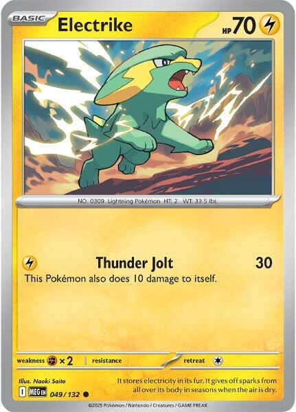 Electrike (049/132) [Mega Evolutions: Base Set] | Exor Games Truro