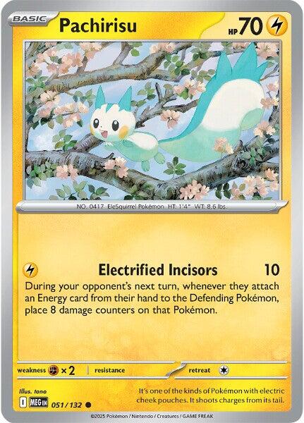 Pachirisu (051/132) [Mega Evolution: Base Set] | Exor Games Truro