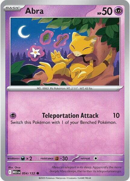Abra (054/132) [Mega Evolutions: Base Set] | Exor Games Truro