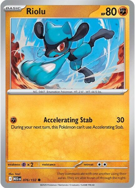 Riolu (076/132) [Mega Evolution: Base Set] | Exor Games Truro