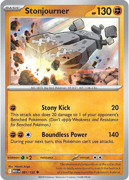 Stonjourner (081/132) [Mega Evolution: Base Set] | Exor Games Truro