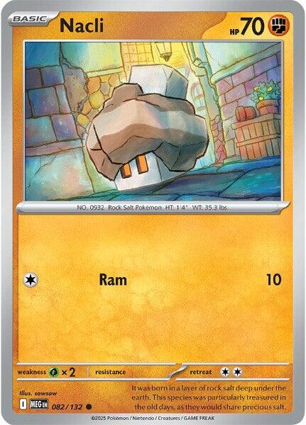 Nacli (082/132) [Mega Evolution: Base Set] | Exor Games Truro