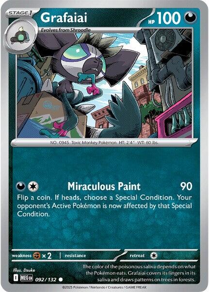 Grafaiai (092/132) [Mega Evolutions: Base Set] | Exor Games Truro
