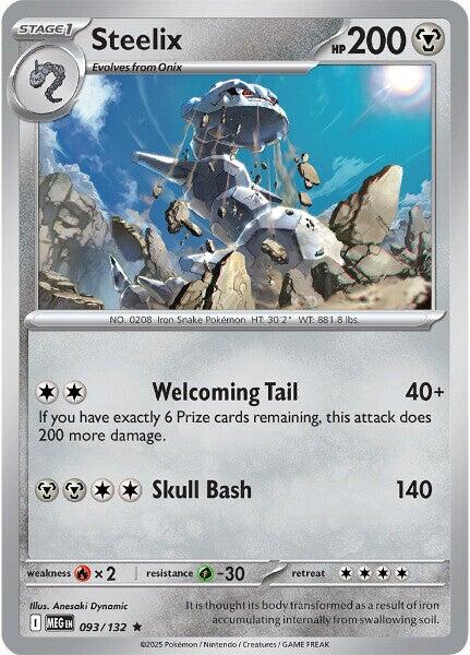 Steelix (093/132) [Mega Evolution: Base Set] | Exor Games Truro