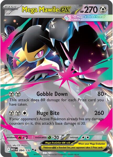 Mega Mawile ex (094/132) [Mega Evolutions: Base Set] | Exor Games Truro
