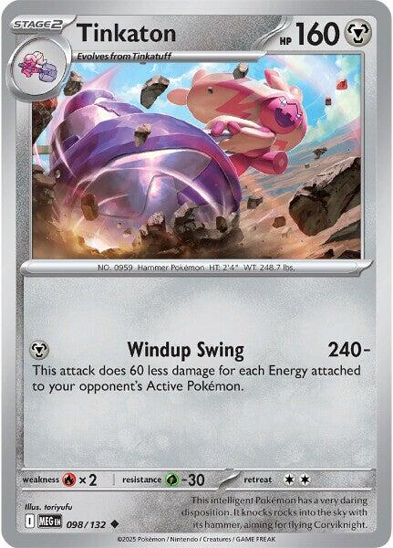 Tinkaton (098/132) [Mega Evolution: Base Set] | Exor Games Truro