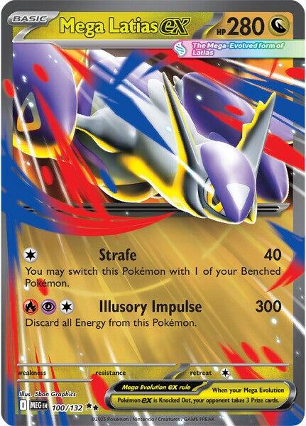 Mega Latias ex (100/132) [Mega Evolutions: Base Set] | Exor Games Truro