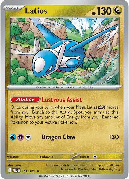 Latios (101/132) [Mega Evolutions: Base Set] | Exor Games Truro