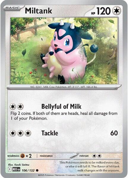 Miltank (106/132) [Mega Evolutions: Base Set] | Exor Games Truro
