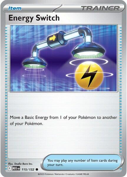 Energy Switch (115/132) [Mega Evolutions: Base Set] | Exor Games Truro
