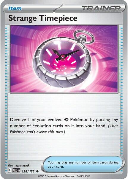 Strange Timepiece (128/132) [Mega Evolutions: Base Set] | Exor Games Truro