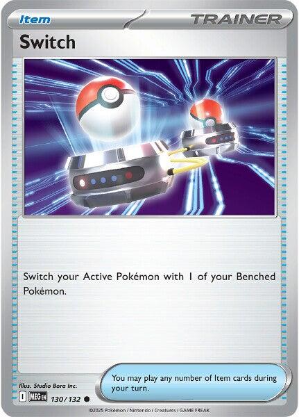 Switch (130/132) [Mega Evolutions: Base Set] | Exor Games Truro