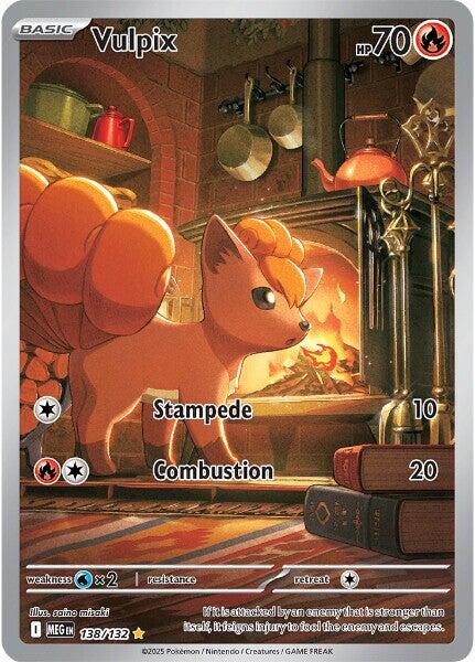 Vulpix (138/132) [Mega Evolution: Base Set] | Exor Games Truro