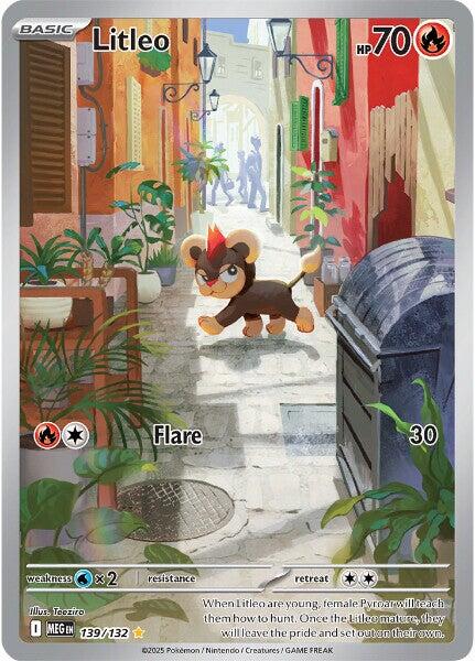 Litleo (139/132) [Mega Evolution: Base Set] | Exor Games Truro