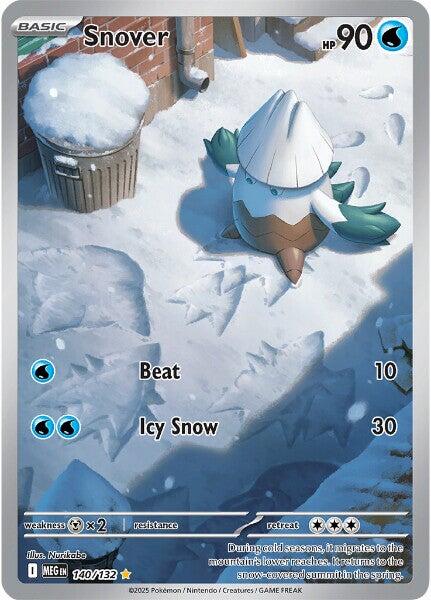 Snover (140/132) [Mega Evolution: Base Set] | Exor Games Truro