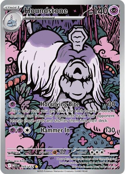Houndstone (145/132) [Mega Evolutions: Base Set] | Exor Games Truro