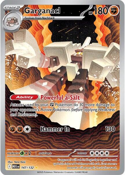 Garganacl (147/132) [Mega Evolutions: Base Set] | Exor Games Truro