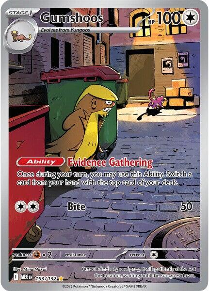 Gumshoos (153/132) [Mega Evolution: Base Set] | Exor Games Truro