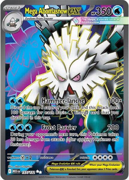 Mega Abomasnow ex (157/132) [Mega Evolutions: Base Set] | Exor Games Truro
