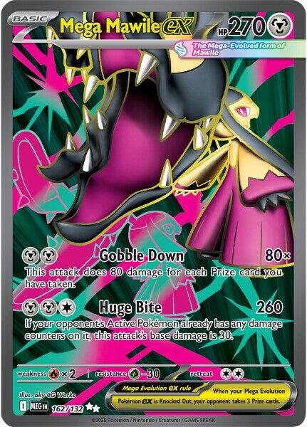 Mega Mawile ex (162/132) [Mega Evolutions: Base Set] | Exor Games Truro