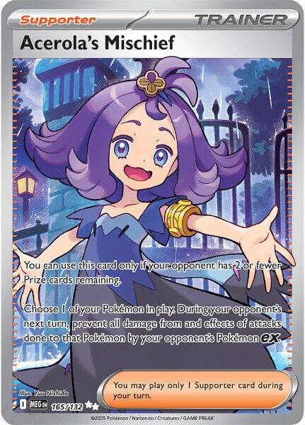 Acerola's Mischief (165/132) [Mega Evolutions: Base Set] | Exor Games Truro