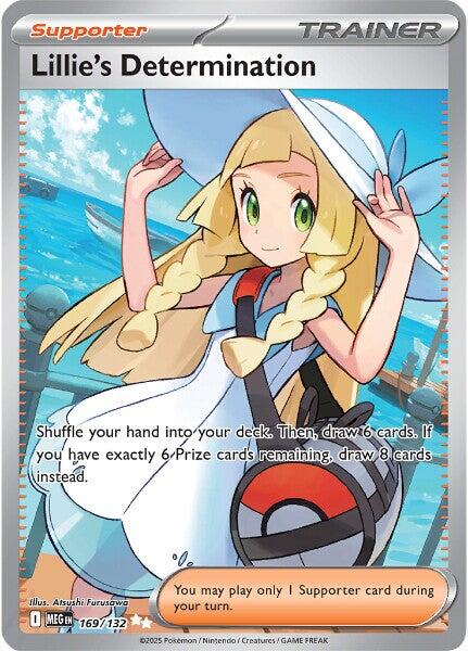 Lillie's Determination (169/132) [Mega Evolution: Base Set] | Exor Games Truro