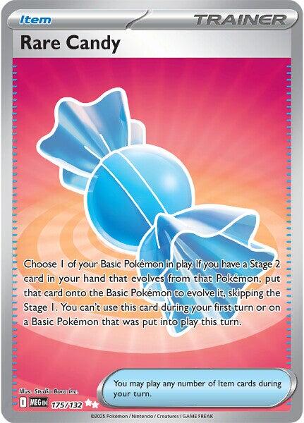 Rare Candy (175/132) [Mega Evolution: Base Set] | Exor Games Truro