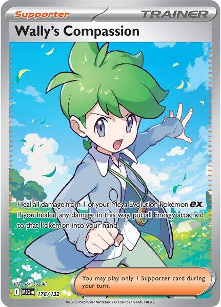 Wally's Compassion (176/132) [Mega Evolution: Base Set] | Exor Games Truro