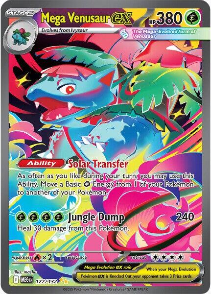 Mega Venusaur ex (177/132) [Mega Evolutions: Base Set] | Exor Games Truro