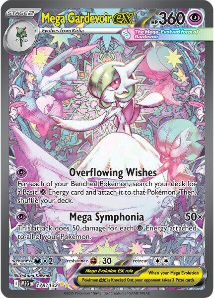 Mega Gardevoir ex (178/132) [Mega Evolution: Base Set] | Exor Games Truro