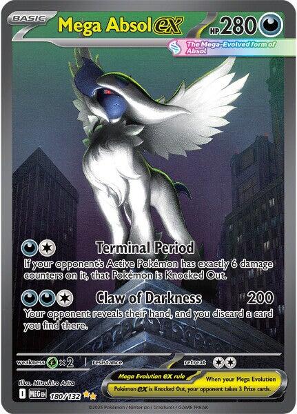 Mega Absol ex (180/132) [Mega Evolutions: Base Set] | Exor Games Truro