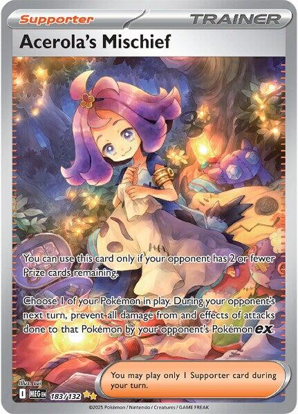 Acerola's Mischief (183/132) [Mega Evolutions: Base Set] | Exor Games Truro