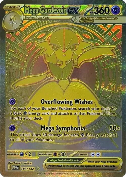 Mega Gardevoir ex (187/132) [Mega Evolution: Base Set] | Exor Games Truro