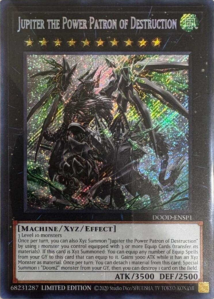 Jupiter the Power Patron of Destruction (SR) [DOOD-ENSP1] Ultra Rare | Exor Games Truro